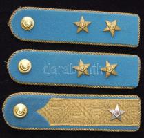 3 db régi rendőri vállap