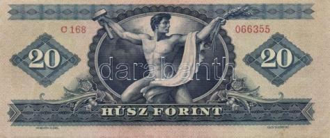 1947. 20ft felfelé tolódott nyomat T:II-