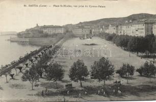 Bastia, Place St. Nicholas, Cyrnos Palace / square, palace