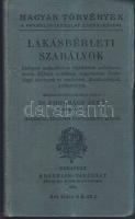 1913 Lakásbérleti szabályok Harmadik kiadás, Franklin Társulat kiadásában
