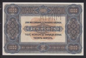 1920 1000K MINTA perforáció, piros 000 sorszámozással T:I/II