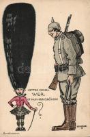 Military propaganda, humour, Vetter Michel s: Behrmann (EK)