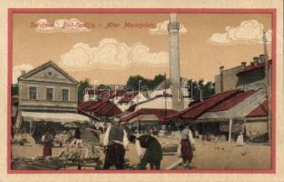 Sarajevo old market square