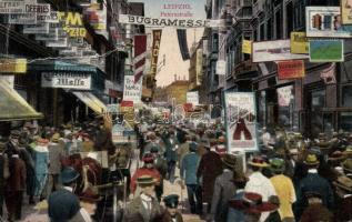 Leipzig Peter street textile fair (Rb)