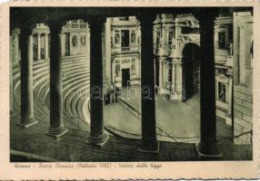 Vicenza Teatro Olimpico interior