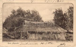 Mapuche hut, Chile