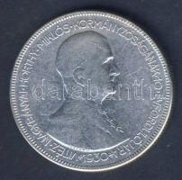 1930. 5P Ag "Horthy jobbra" T:3 apró ph.