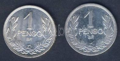 1927,1938. 1P Ag (2x) T:1/2+,2-