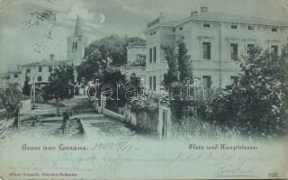 Lovran main street at night (EM)