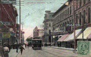 Ottawa Sparks street trams