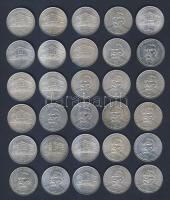 1993-94. 200Ft Ag "Deák" + "MNB" (30x) T:vegyes