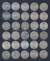 1993-94. 200Ft Ag "Deák" + "MNB" (30x) T:vegyes