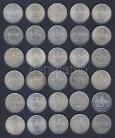 1993-94. 200Ft Ag "Deák" + "MNB" (30x) T:vegyes