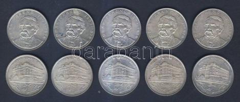 1993-94. 200Ft Ag "Deák" + "MNB" (10x) T:vegyes