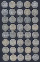 1993-94. 200Ft Ag "Deák" + "MNB" (40x) T:vegyes