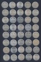 1993-94. 200Ft Ag "Deák" + "MNB" (40x) T:vegyes