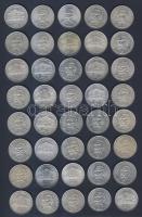 1993-94. 200Ft Ag "Deák" + "MNB" (40x) T:vegyes