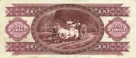 1944. 5P V.H. (3x) két színváltozat, egyik vágáshibás + 1946. 1.000.000BP (3x)+ 1992. 100Ft T:II+,II...