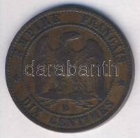 Franciaország 1857B 10c T:3 R!