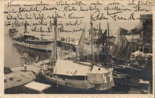 Lovran docks with SS Lovrana and Hotel Princesse