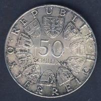 Ausztria 1973. 50Sch Ag "Theodor Körner" T:2/3+ apró ph