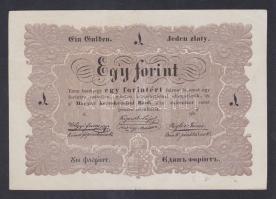 1848 1Ft T:II (alul kis papírelvékonyodás)