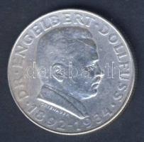 Ausztria 1934. 2Sch Ag "Dollfuss" T:2-/3+