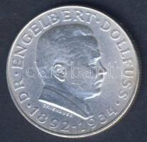 Ausztria 1934. 2Sch Ag "Dollfuss" T:2-/3+