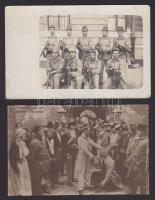 57 db régi fotólap, közte sok katonai / 57 Photo cards