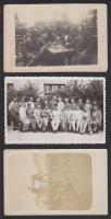 57 db régi fotólap, közte sok katonai / 57 Photo cards