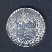 1895KB 1K "Ferenc József" Ag T:2