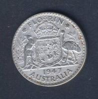 Ausztrália 1947. 1Fl Ag T:3