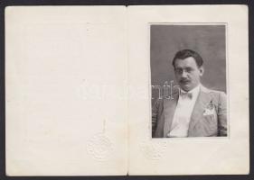 Dun-Száva-Adria vasúttársaság fényképes igazolvány / Photo railway id