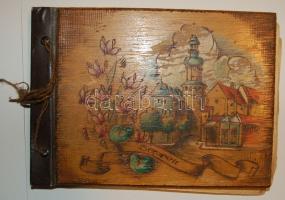 Soproni képeslapgyűjtemény, benne 28 Sopron városképes lap a századfordulótól a 40-es évekig, köztük...