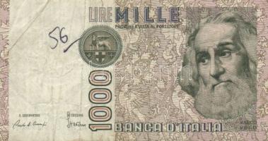 Olaszország 1982. 1000L (2x) + 1992. 1000L T:II,III