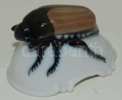Rosenthal jelzéssel ellátott kis porcelán Szkarabeusz bogár 3 cm magas