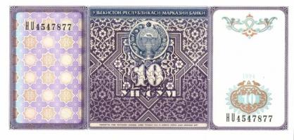 Üzbegisztán 9db klf modern bankjegy T:I