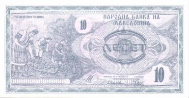 Makedónia 1992. 10D, 25D, 50D T:I + Moldova 1994. 1L + Jugoszlávia 6klf bankjegy T:I