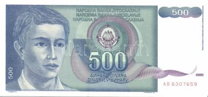 Makedónia 1992. 10D, 25D, 50D T:I + Moldova 1994. 1L + Jugoszlávia 6klf bankjegy T:I