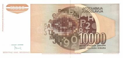 Makedónia 1992. 10D, 25D, 50D T:I + Moldova 1994. 1L + Jugoszlávia 6klf bankjegy T:I