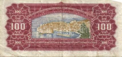 Jugoszlávia 1929. 100D T:II + 5klf jugoszláv pénz T:III