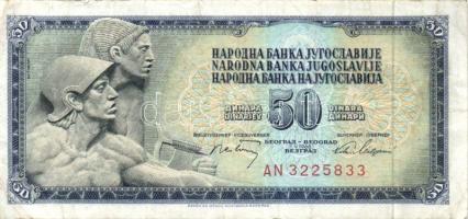 Jugoszlávia 1929. 100D T:II + 5klf jugoszláv pénz T:III