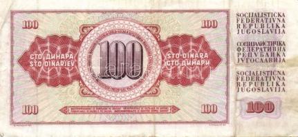 Jugoszlávia 1929. 100D T:II + 5klf jugoszláv pénz T:III