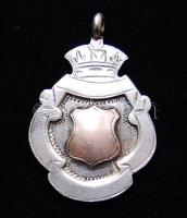 Régi angol ezüst (Ag) medál 3,3gr