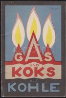 cca 1930 Gas und Koks aus Kohle színes katalógus