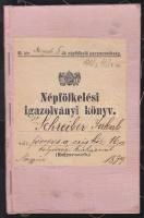 1913 Népfölkelési igazolvány jó állpotban