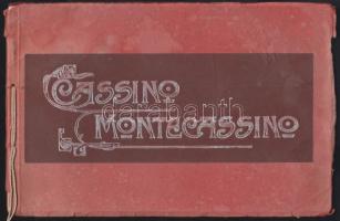 cca 1900 Cassino, Montecassino füzet 20 képpel / Booklet with 20 pictures