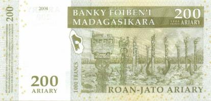 11klf modern bankjegy Burma, Madagaszkár és Szurinám T:I