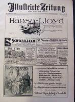1918 Az Illustrierte Zeitung 17 db háborús száma rengeteg nagyméretű, érdekes képpel a háború híreiv...