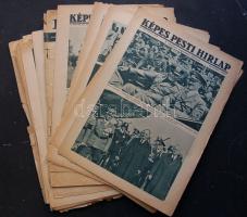 cca 1935-1940 Képes Pesti Hírlap kb 60 db száma